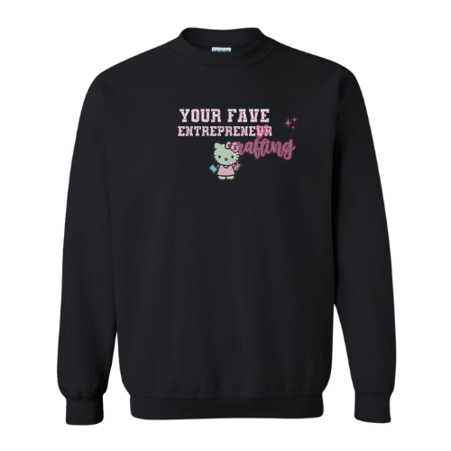 Kitty Entrepreneur Crewneck