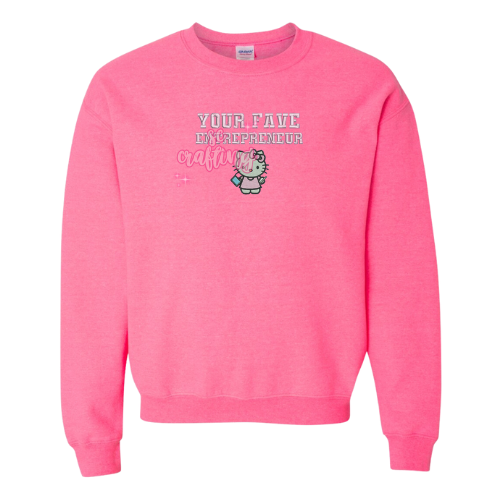 Kitty Entrepreneur Crewneck