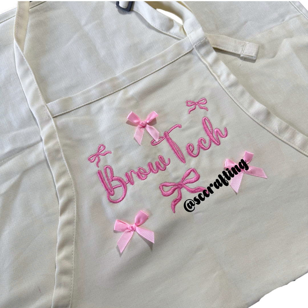 Brow Tech Coquette Apron