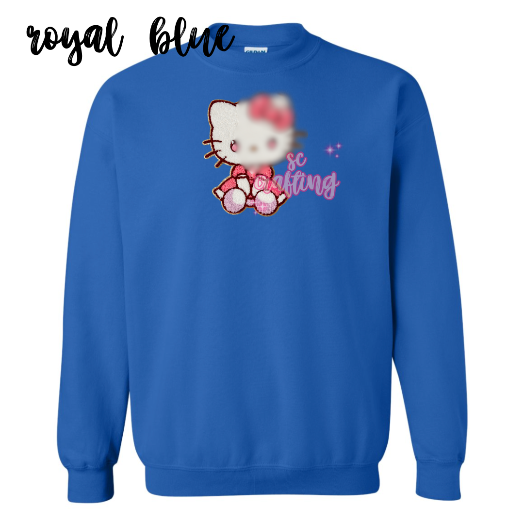 HK Sitting Patch Crewneck