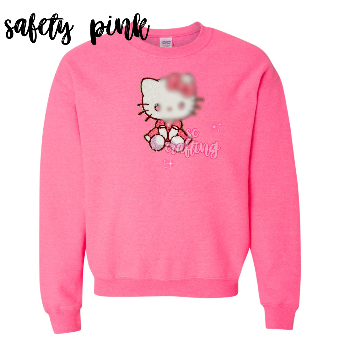 HK Sitting Patch Crewneck