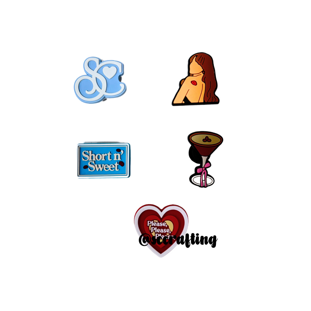 Sabrina Sweet n Short Inspired Charm Set