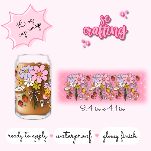 UV DTF #080 - 16 oz Cup Wrap