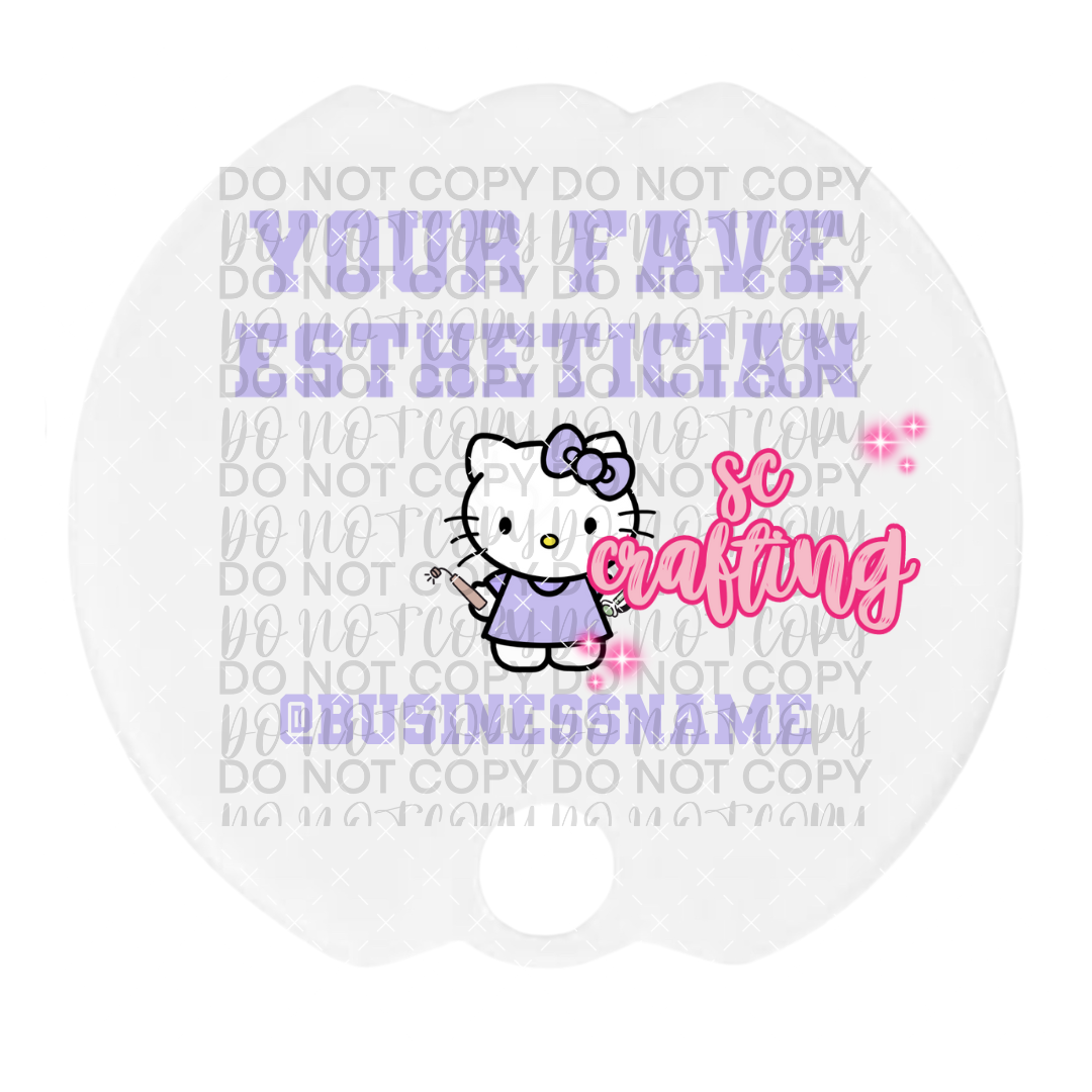 Kitty Esthetician 40 oz Topper