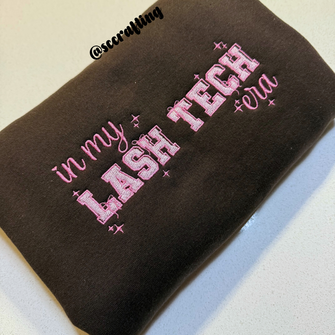 In My Lash Tech Era Crewneck