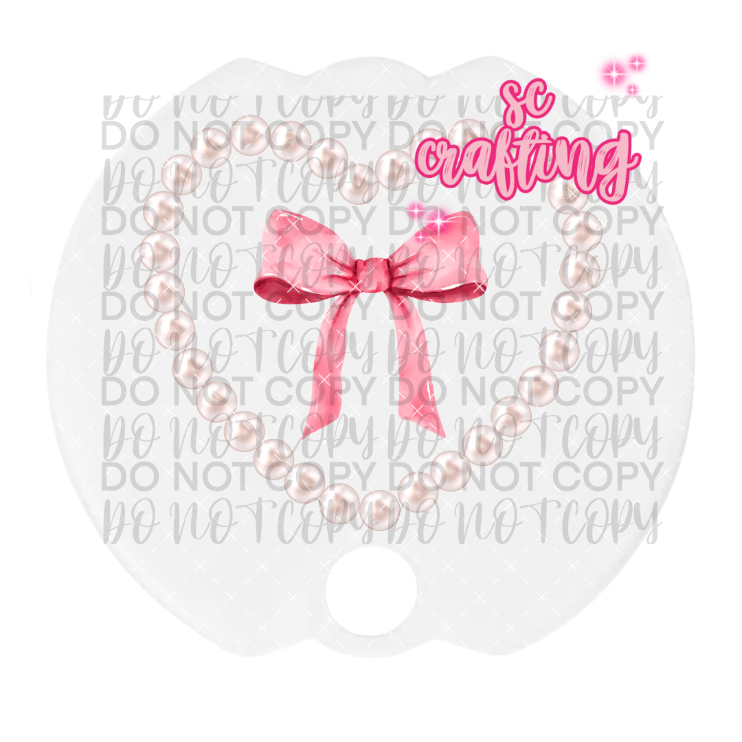 Pearly Heart 40 oz Topper