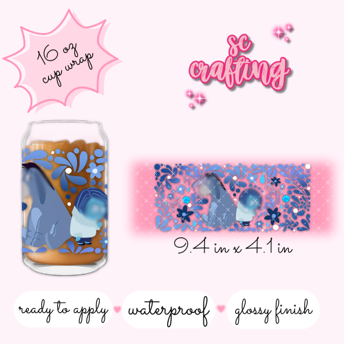 UV DTF #366 - 16 oz Cup Wrap