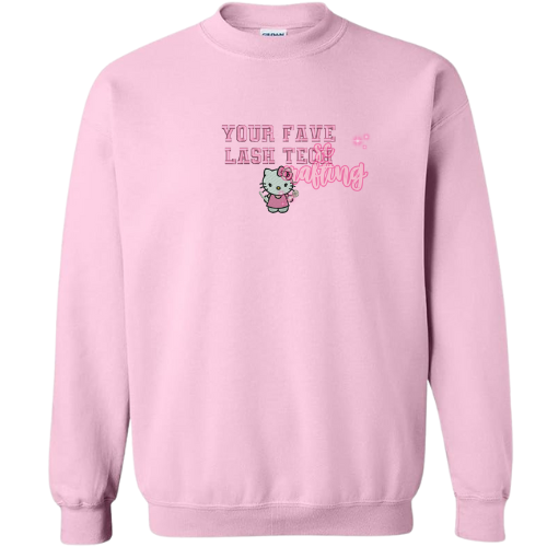 Kitty Lash Tech Crewneck