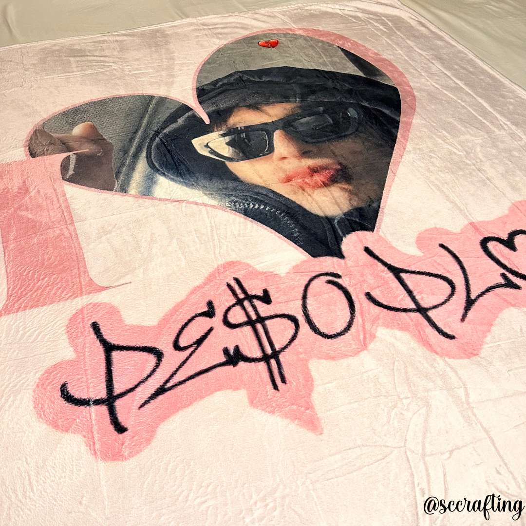 I Love Peso Blanket