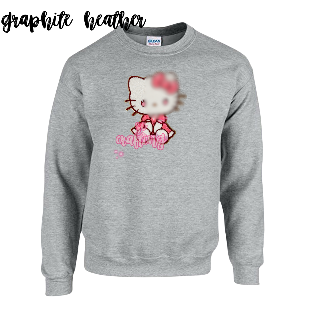 HK Sitting Patch Crewneck