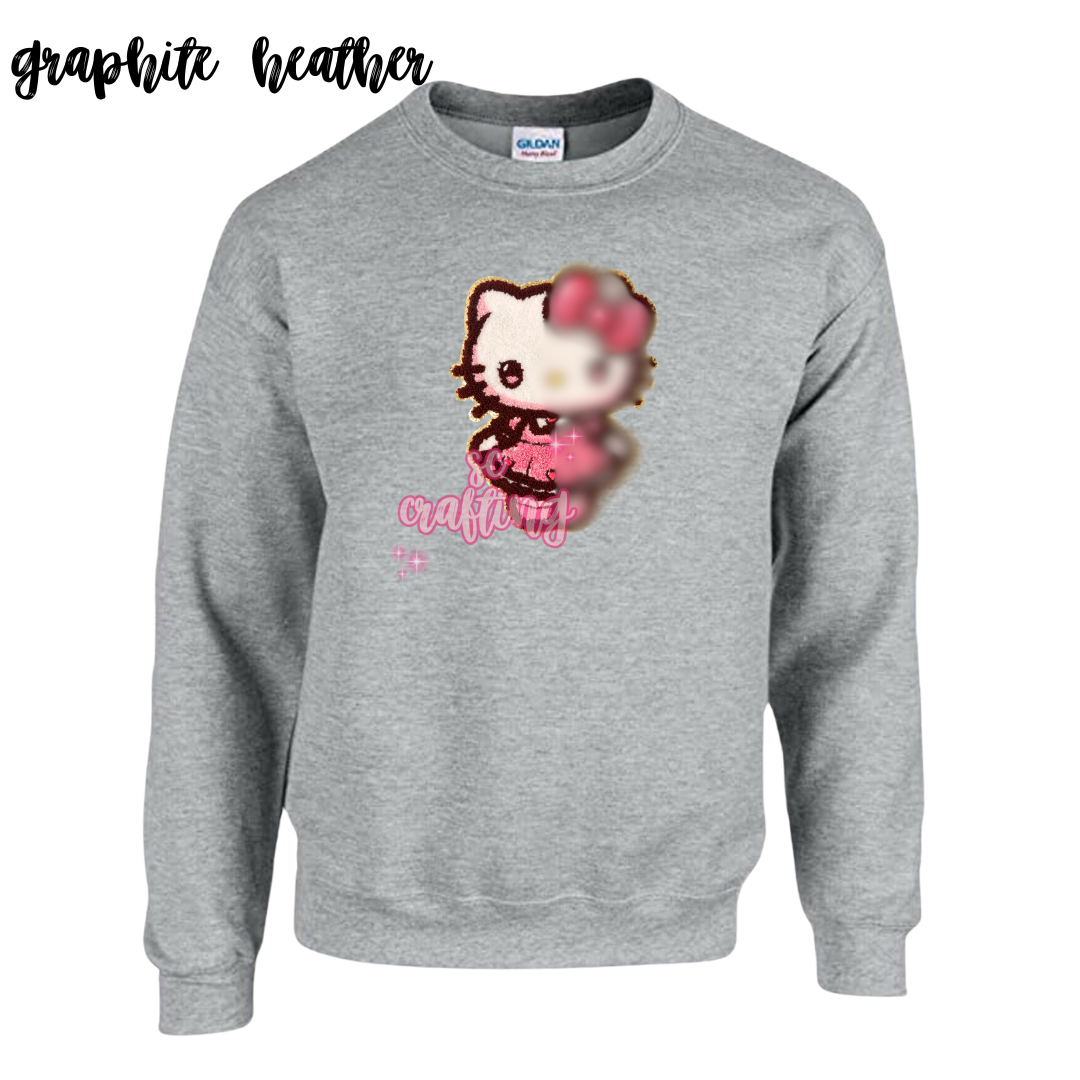 HK Standing Patch Crewneck