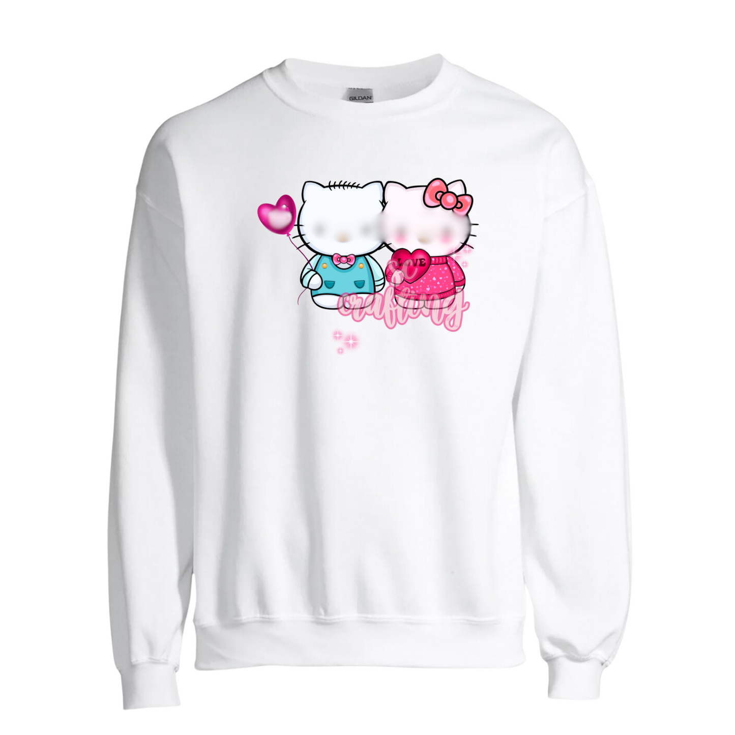 Kitty Couple Crewneck