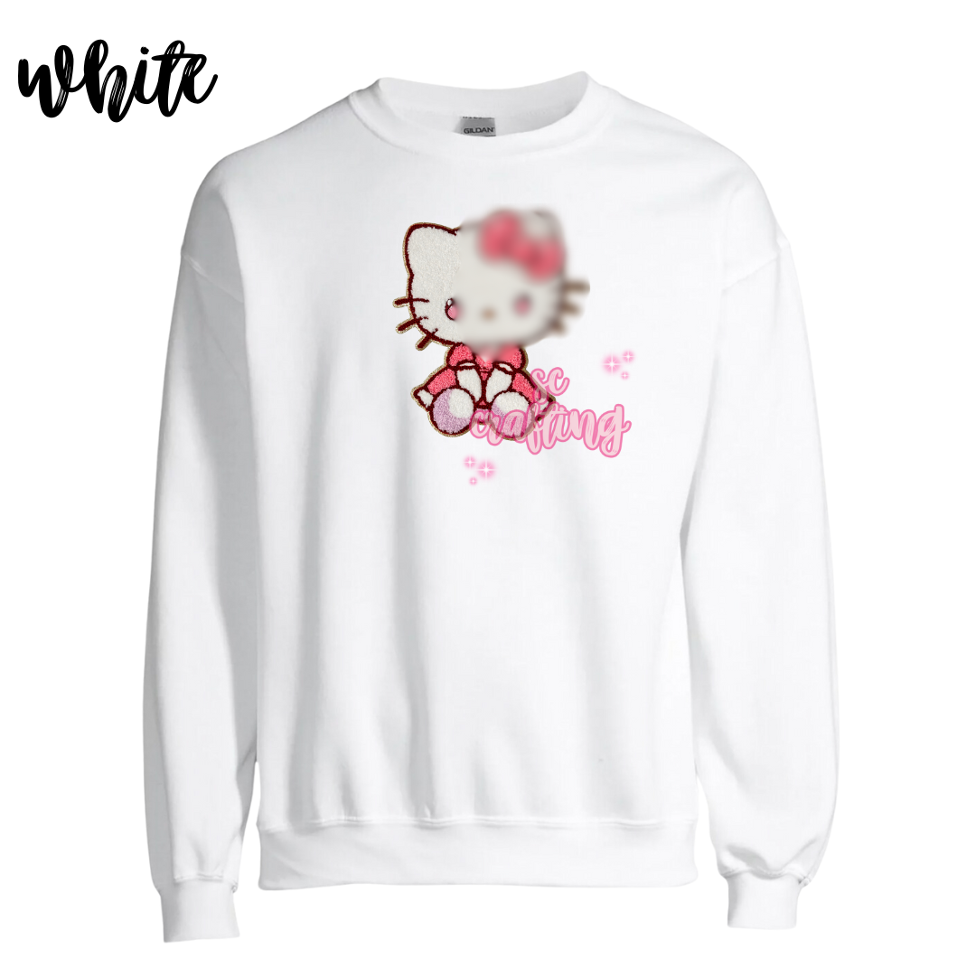 HK Sitting Patch Crewneck
