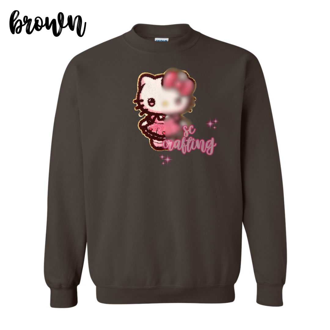 HK Standing Patch Crewneck