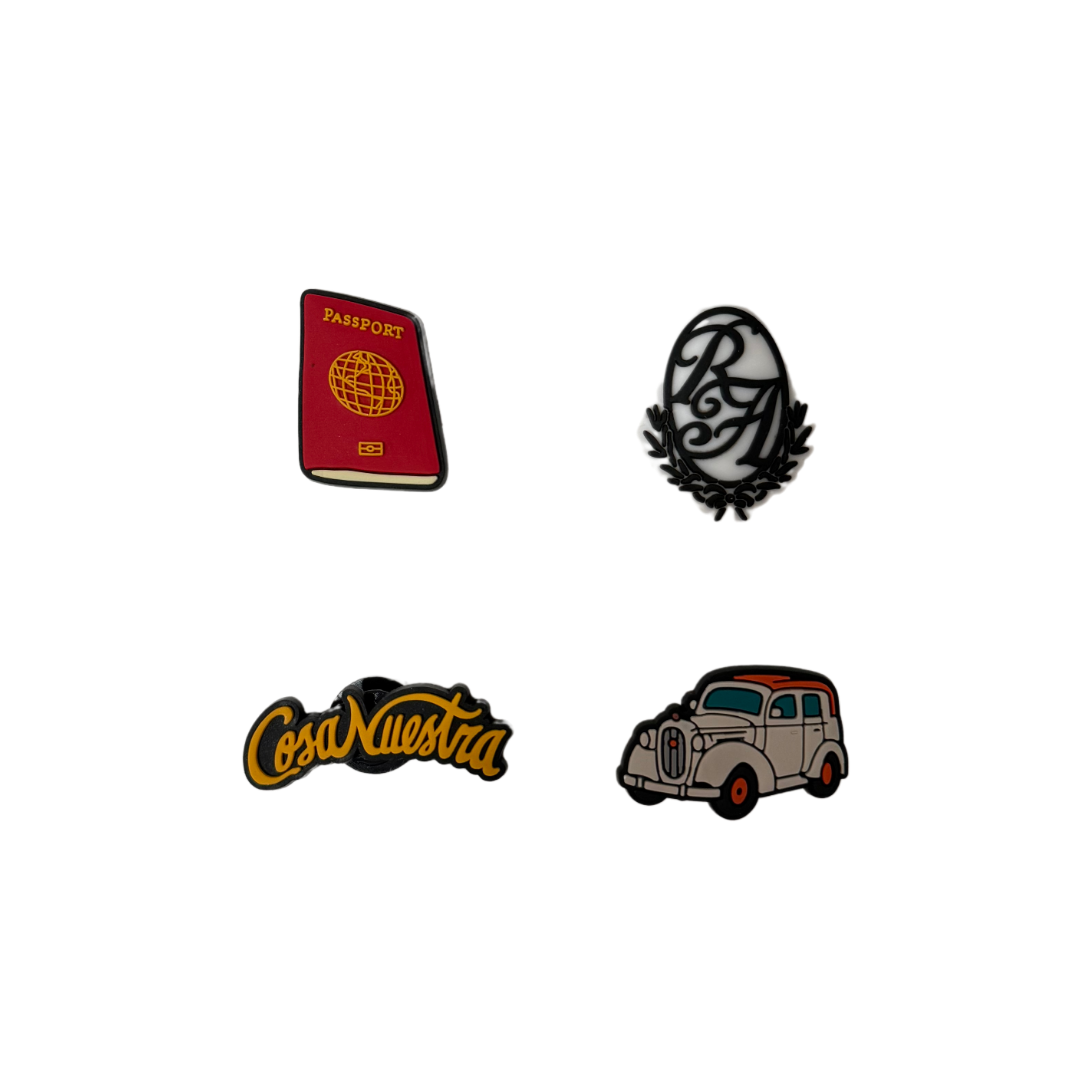 Rauw A. Cosa Nuestra Inspired Charm Set