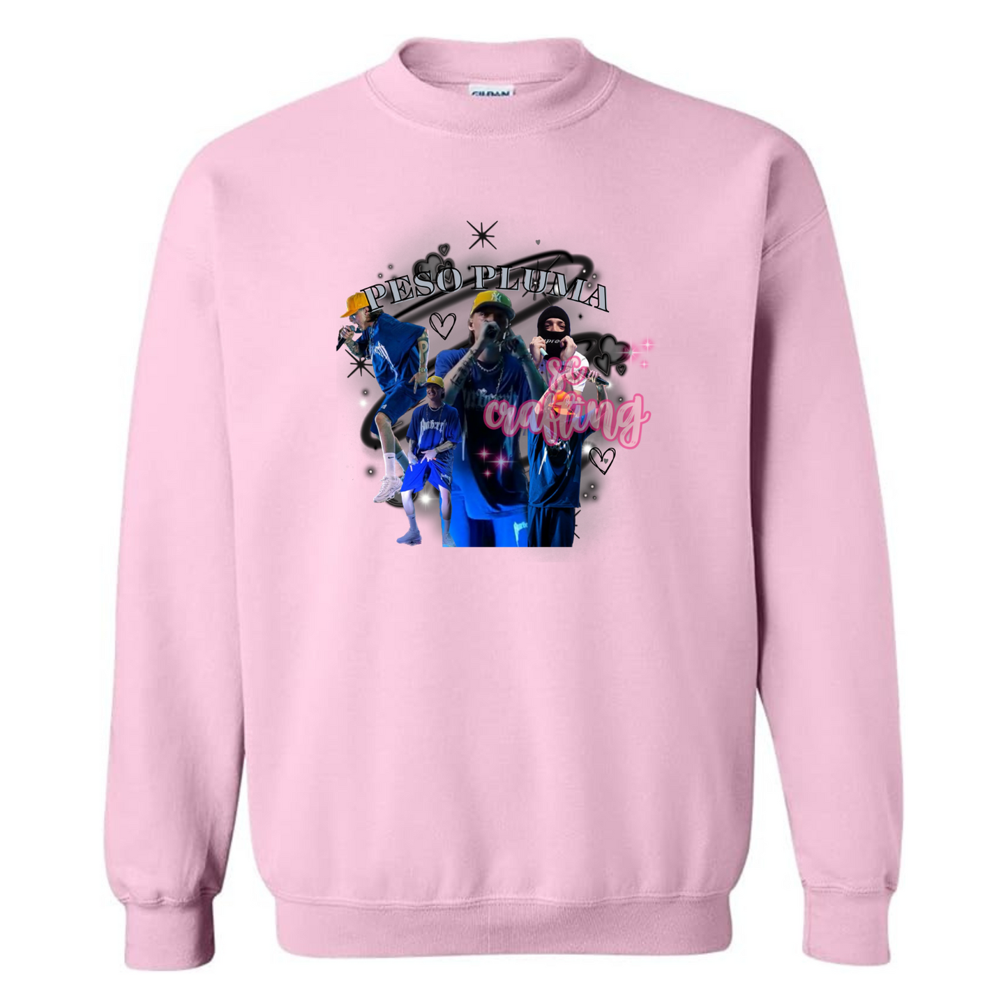 Blue/ Black Peso Crewneck