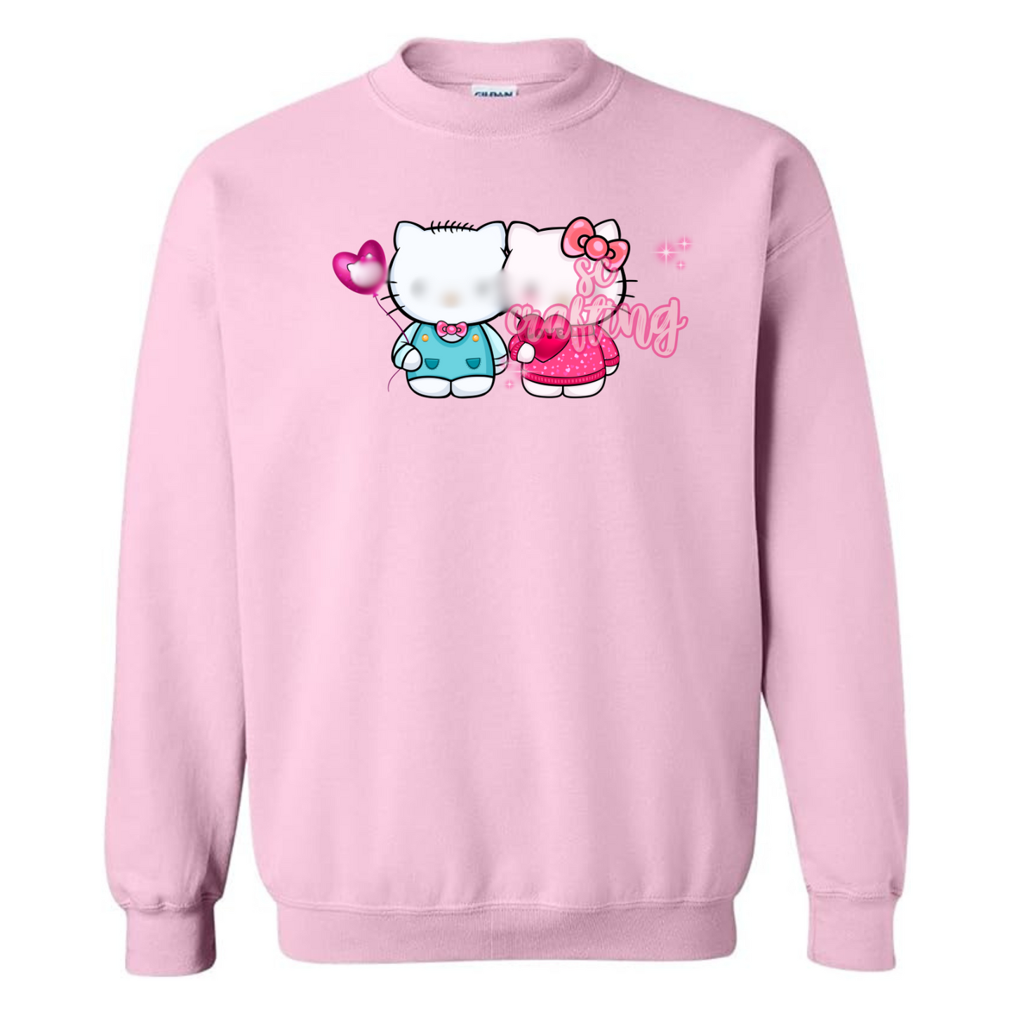 Kitty Couple Crewneck