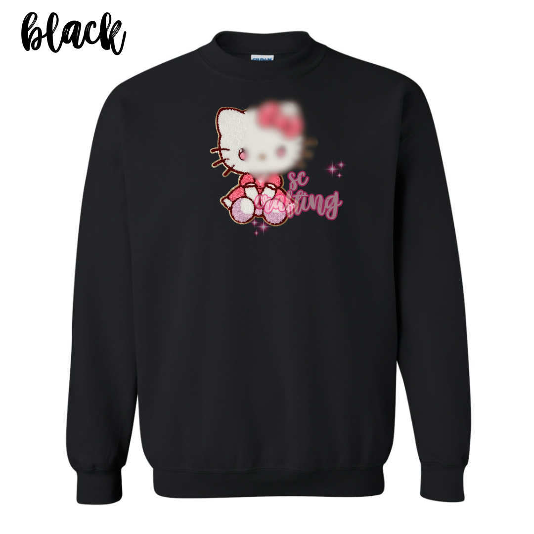 HK Sitting Patch Crewneck