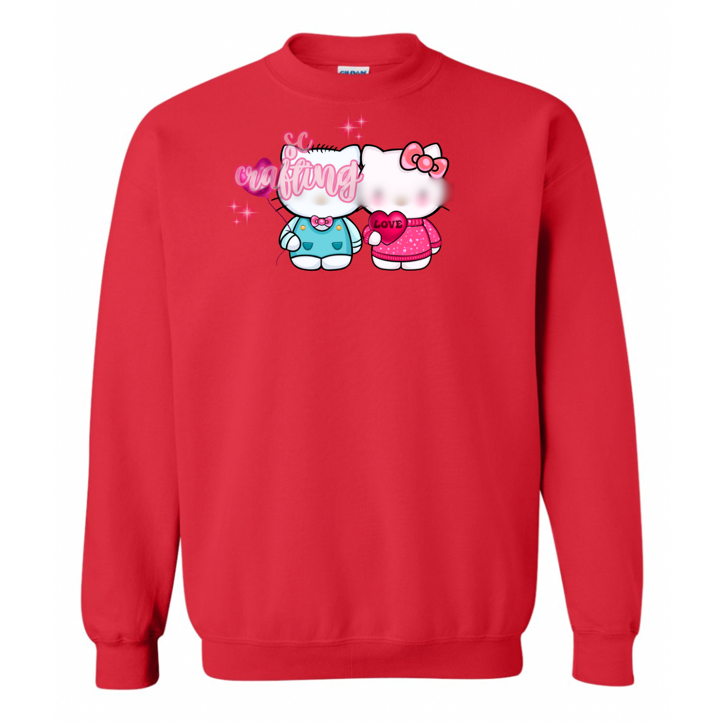 Kitty Couple Crewneck
