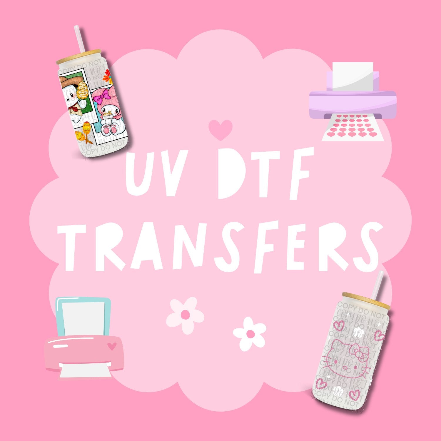 UV DTF TRANSFERS