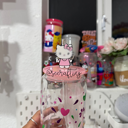 Kitty Lash Tech Straw Topper