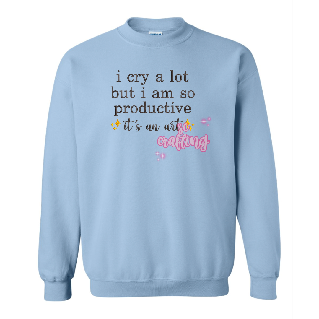 I Cry A Lot Crewneck