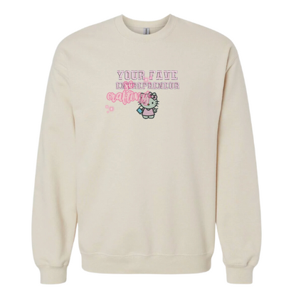 Kitty Entrepreneur Crewneck