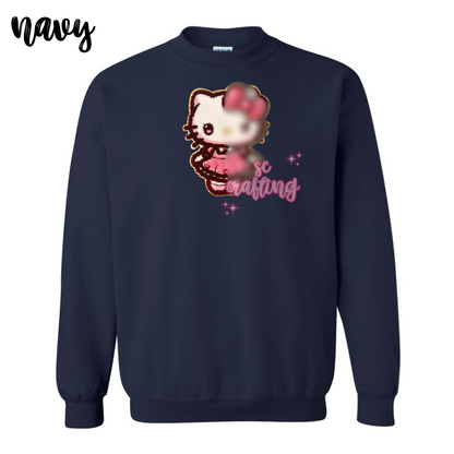 HK Standing Patch Crewneck