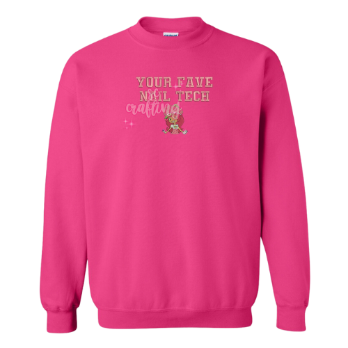 Strawberry Nail Tech Crewneck