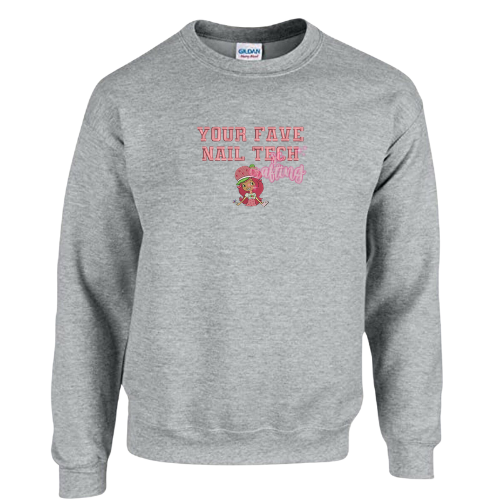 Strawberry Nail Tech Crewneck