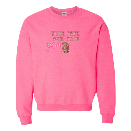 Strawberry Nail Tech Crewneck