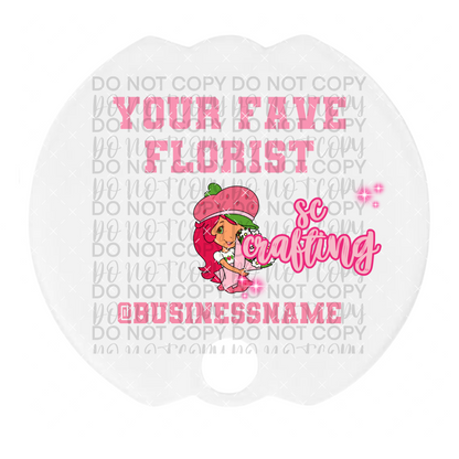 Strawberry Florist #1 40 oz Topper