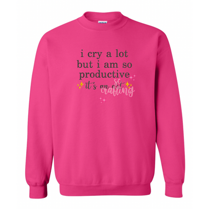 I Cry A Lot Crewneck