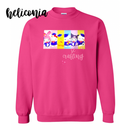 Kitty and Friends Graduation Crewneck