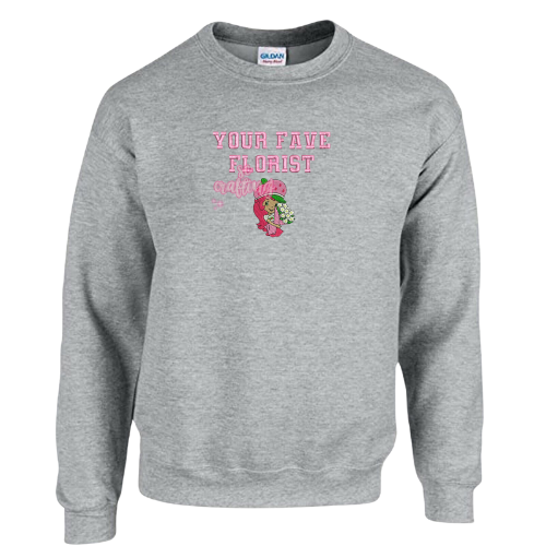 Strawberry Florist Crewneck