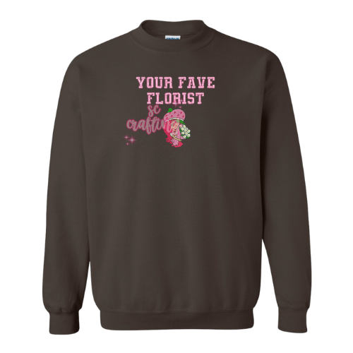 Strawberry Florist Crewneck