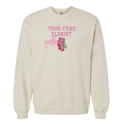 Strawberry Florist Crewneck