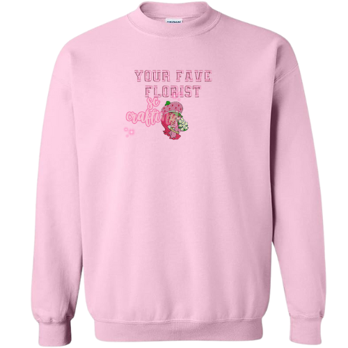 Strawberry Florist Crewneck