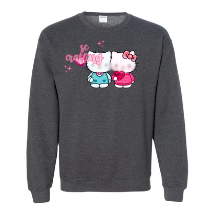 Kitty Couple Crewneck