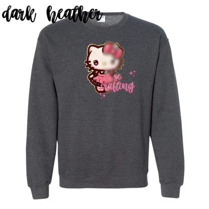 HK Standing Patch Crewneck