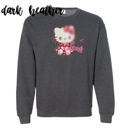HK Sitting Patch Crewneck