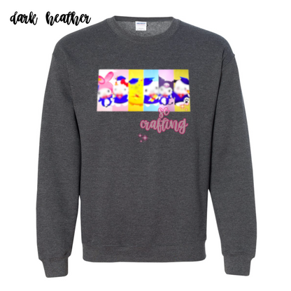 Kitty and Friends Graduation Crewneck