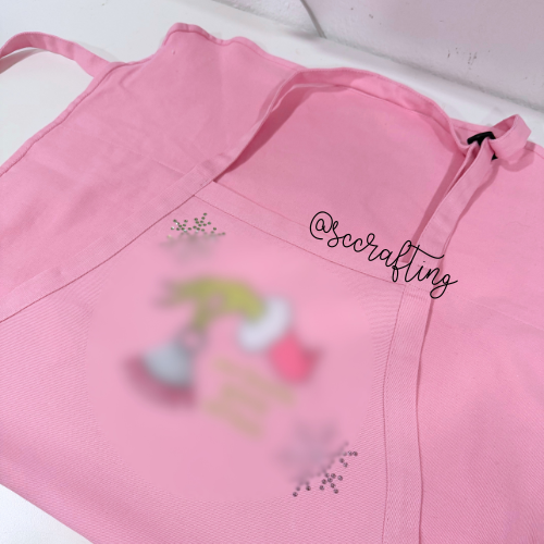 Fave Grinchy Nail Tech Apron