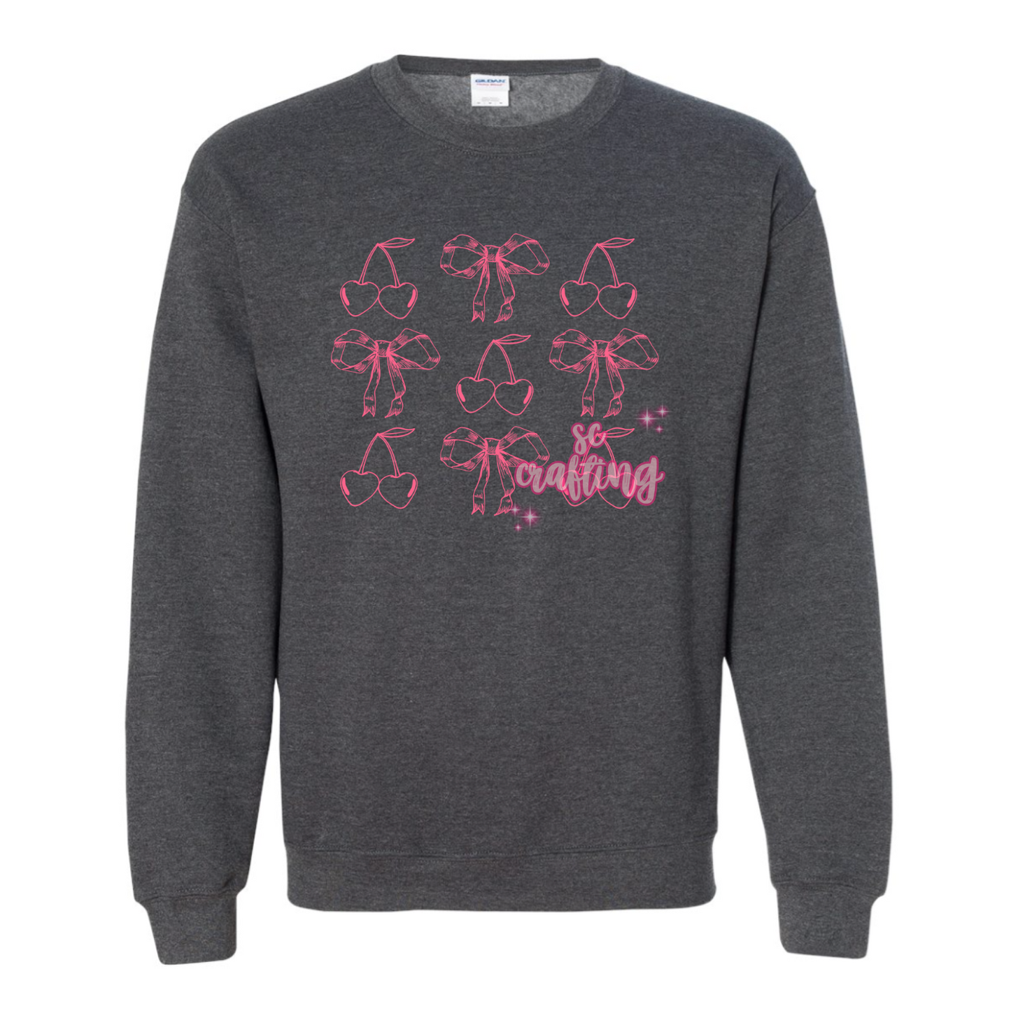 Cherry and Bows Crewneck