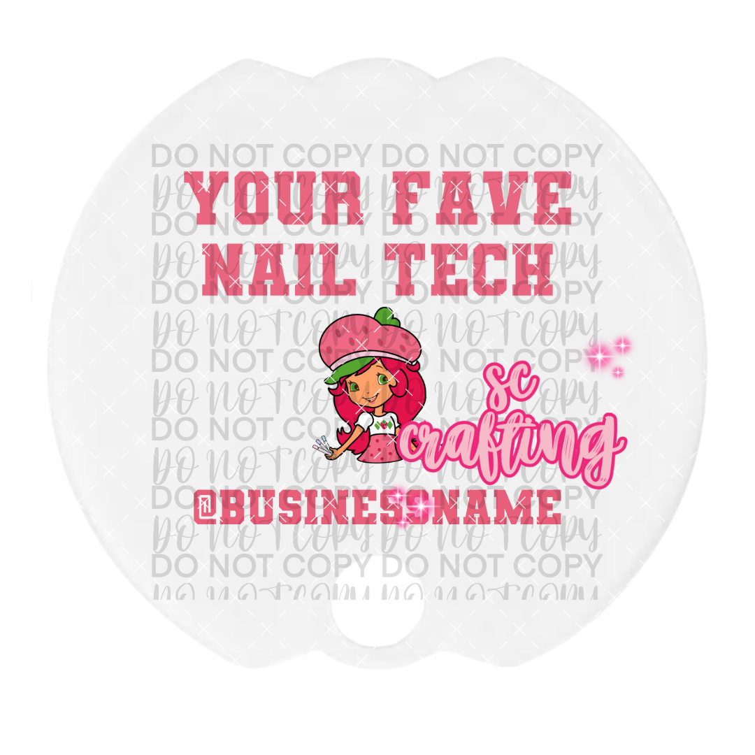 Strawberry Nail Tech 40 oz Topper