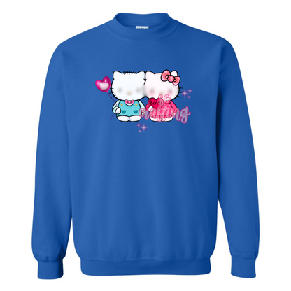 Kitty Couple Crewneck