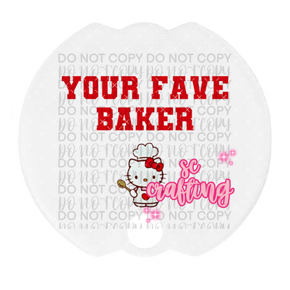 Kitty Baker 40 oz Topper