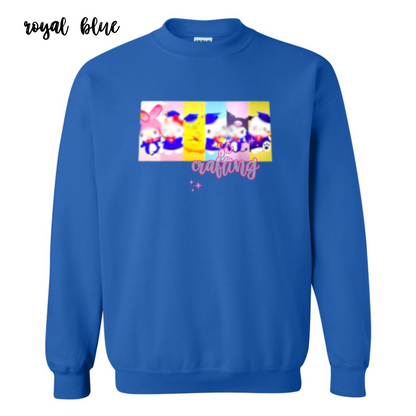 Kitty and Friends Graduation Crewneck