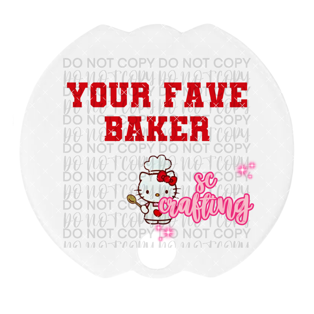 Kitty Baker 40 oz Topper