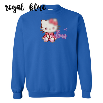 HK Sitting Patch Crewneck